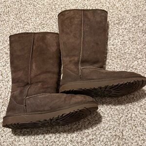 UGG Black Shearling Interior